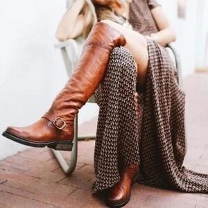 Frye Brown Over the Knee Boots